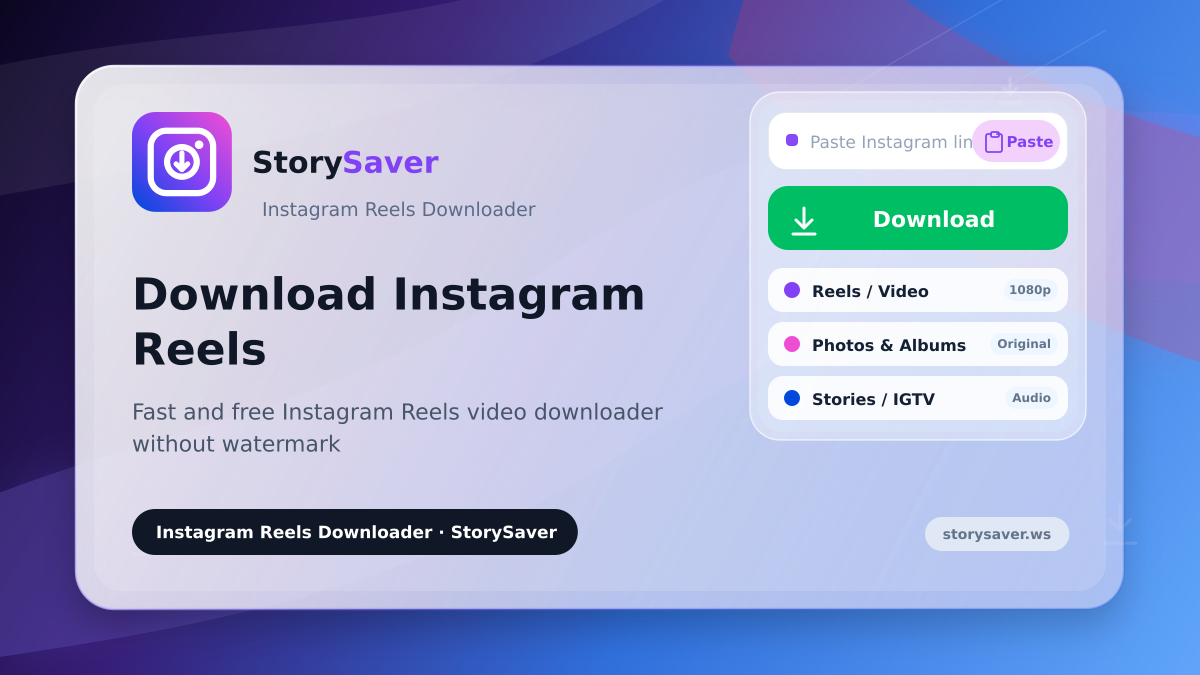Download Instagram Reels