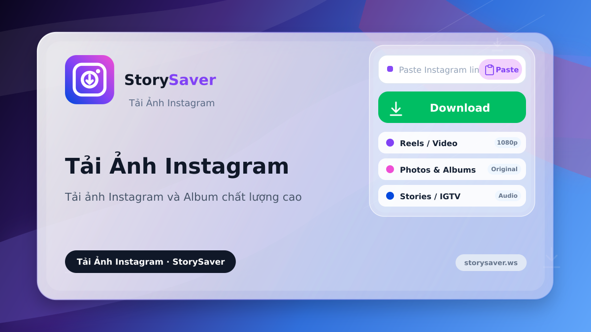 Tải Ảnh Instagram