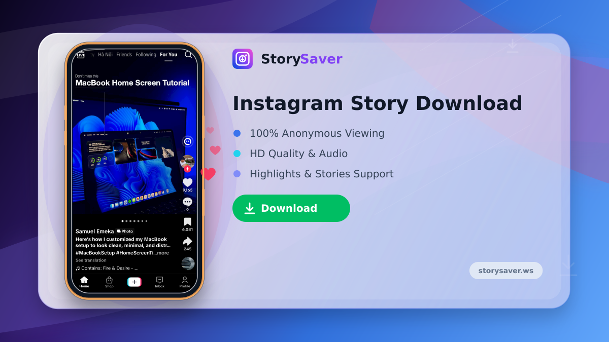 Instagram Story Download