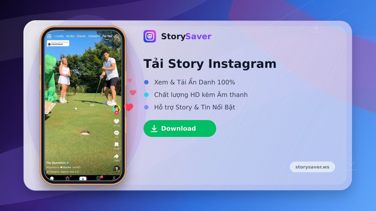 Tải Story Instagram